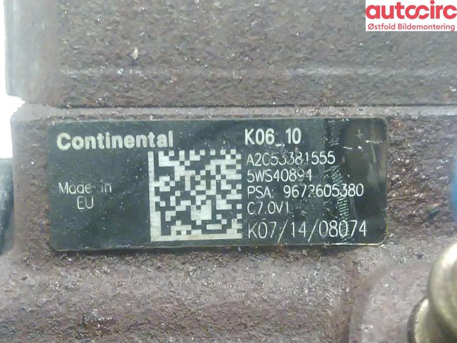 Dieselpumpe til Peugeot 5008 2010-2017 (Type I)  (PEUGEOT|)