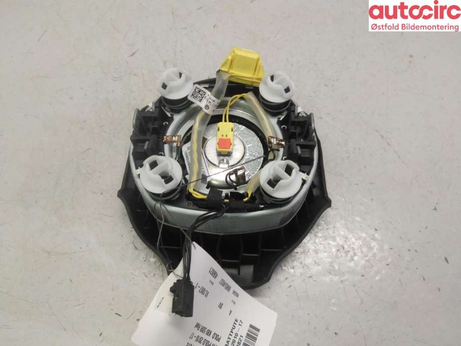 Airbag rattpute til VW Polo 2009-2014 (Type V, Fase 1)  (VOLKSWAGEN|5K0 880 201 L|)