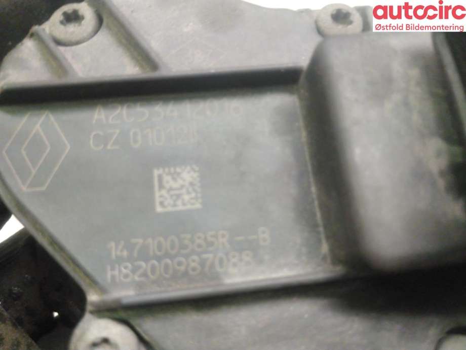 EGR-ventil til Renault Master 2010-2013 (Type III, Fase 1)  (RENAULT|147105543R|)