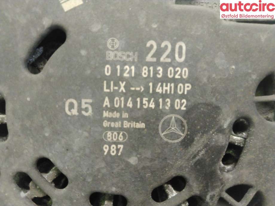 Dynamo til Mercedes GL 2006-2012 (X164) (X164) (MERCEDES|A 014 154 13 02|)