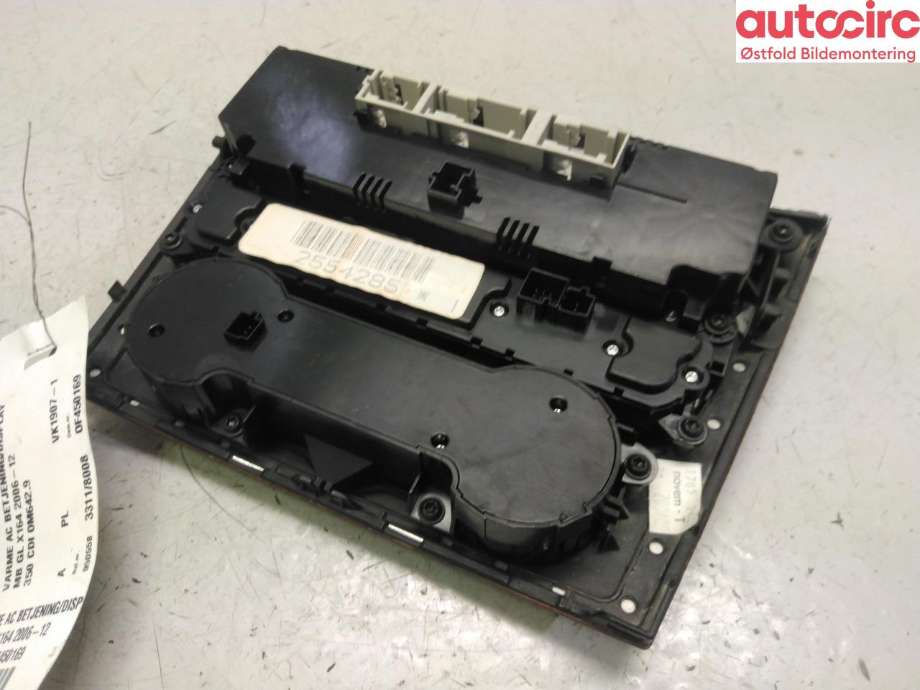 Varmeapparat betjening til Mercedes GL 2006-2012 (X164) (X164) (MERCEDES||A 251 900 00 01)