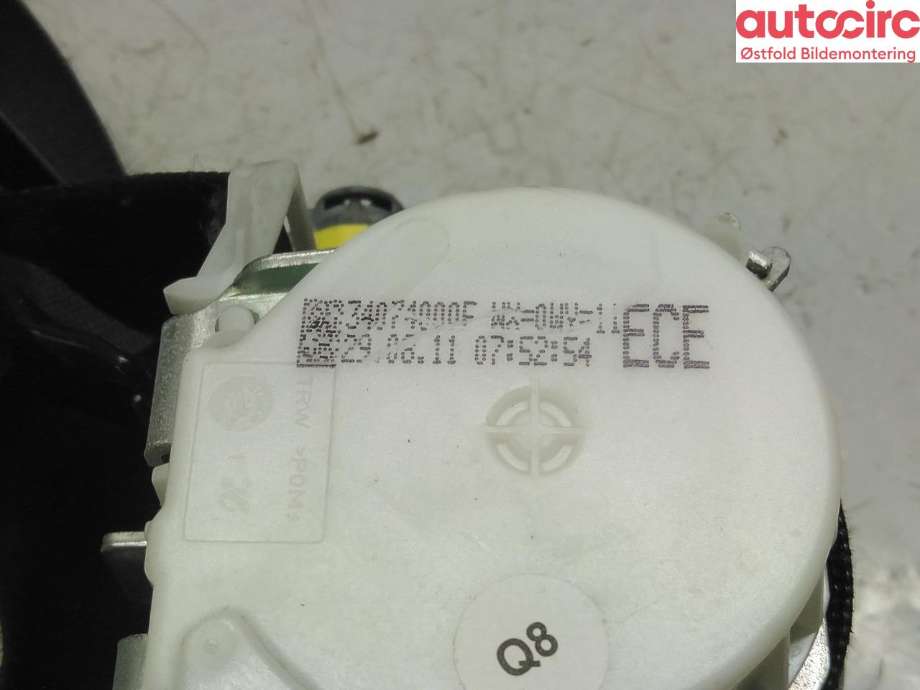 Airbag beltestrammer til Mercedes C-Klasse 2011-2014 (Fase 2) (W204) (W204) (MERCEDES|A 204 860 97 85|)