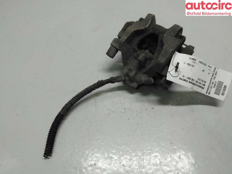 Bremsecaliper venstre bak til Mercedes C-Klasse 2011-2014 (Fase 2) (W204) (W204) (MERCEDES|A 204 423 15 81|)