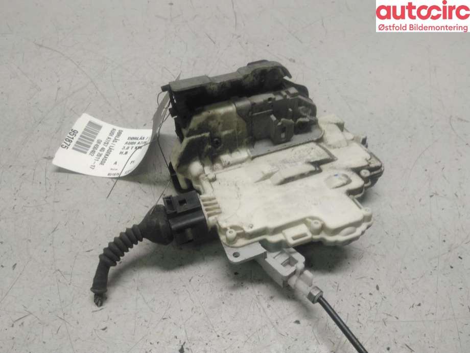 Låsekasse høyre bak til Audi A7 2010-2014 (Type I, Fase 1) (AUDI|4G0 839 016|)