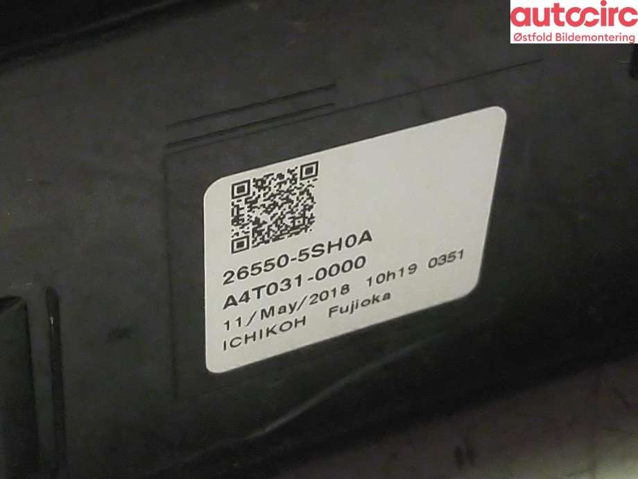Baklykt høyre til Nissan Leaf 2018-->> (Type II)  (NISSAN|265505SH0A|)