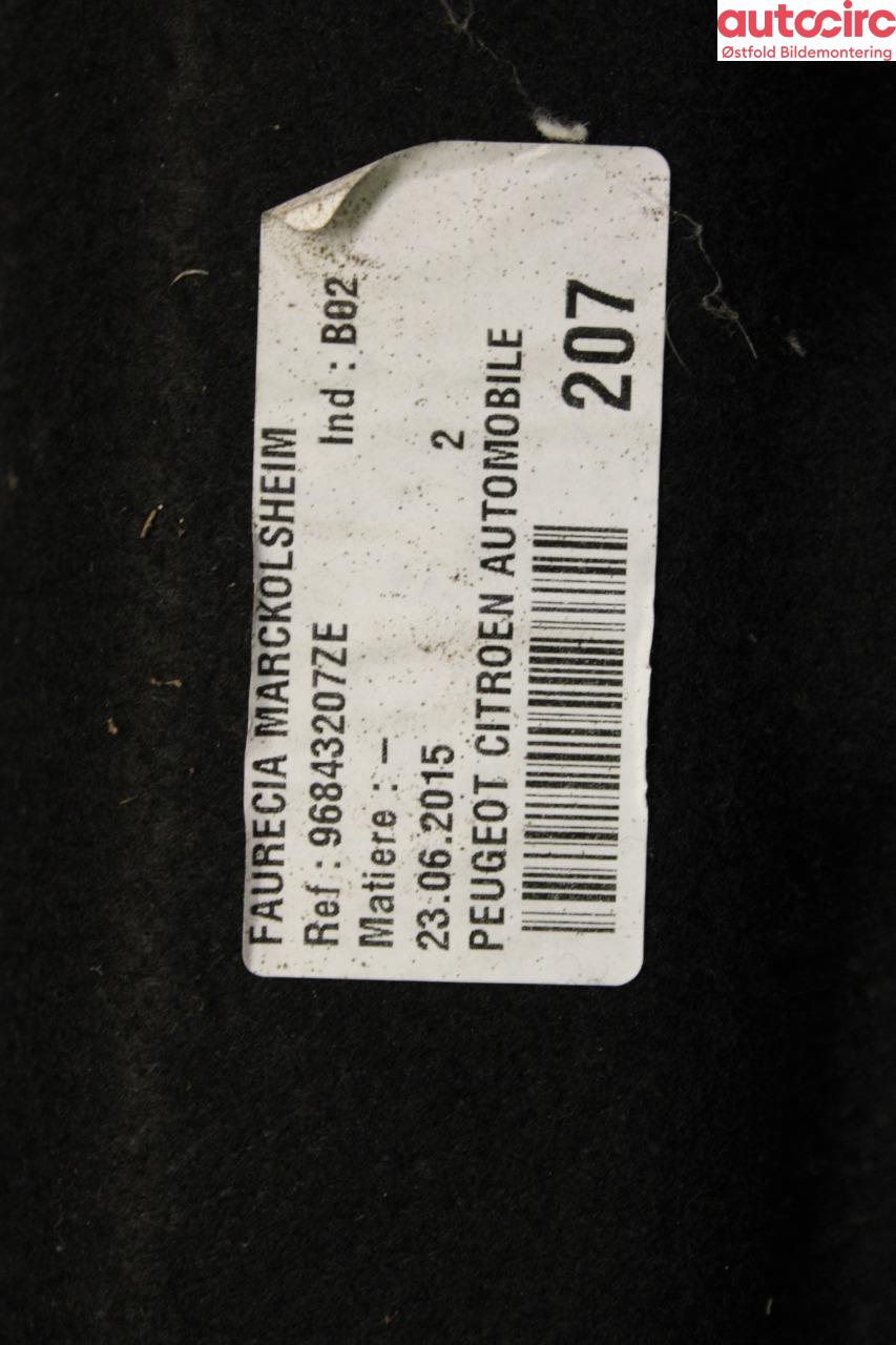 Hattehylle til Peugeot 3008 2009-2016 (Type I)  (PEUGEOT|)