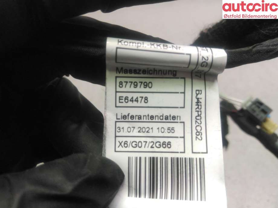 Ledningsnett til BMW X7 2018-->> (G07) (G07) (BMW X7 XDRIVE40D|61 12 9 826 749|)