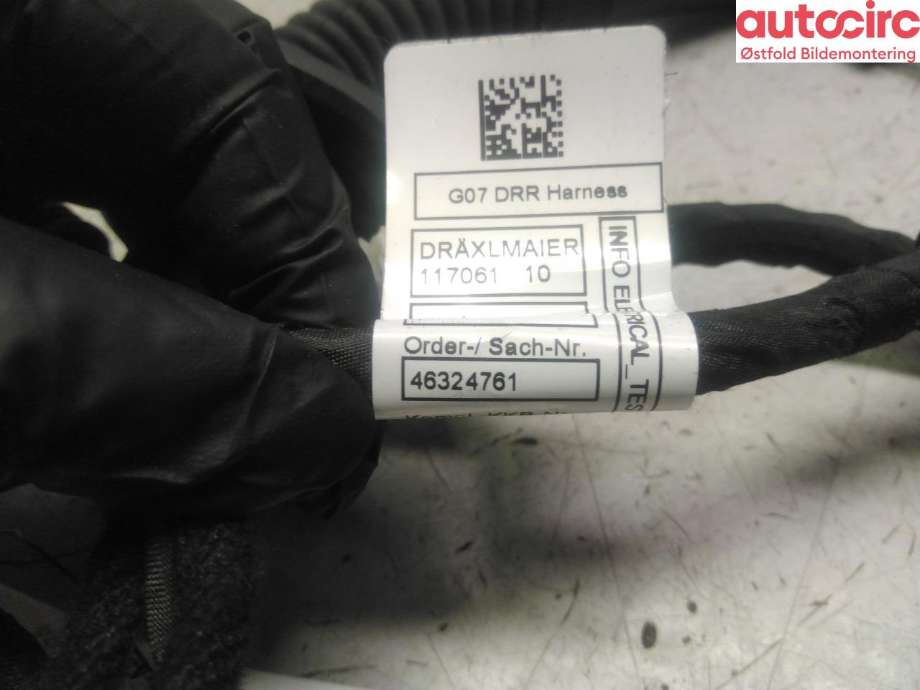 Ledningsnett til BMW X7 2018-->> (G07) (G07) (BMW X7 XDRIVE40D|61 12 9 826 795|)