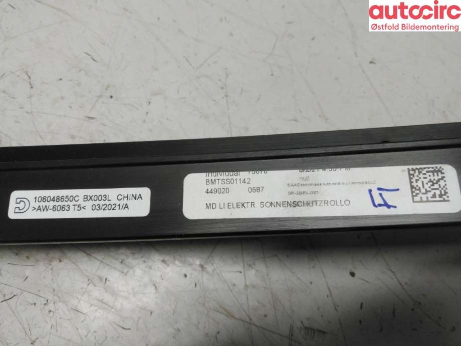 Diverse deler til BMW X7 2018-->> (G07) (G07) (BMW X7 XDRIVE40D|51 35 7 460 478|)