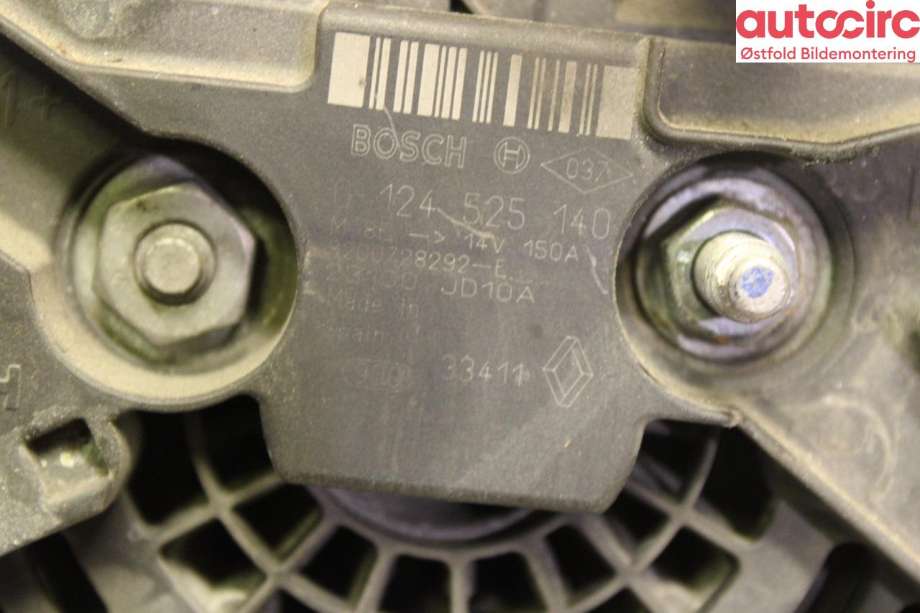 Dynamo til Nissan Qashqai 2010-2014 (Type I, Fase 2)  (NISSAN|23100JD10A|)