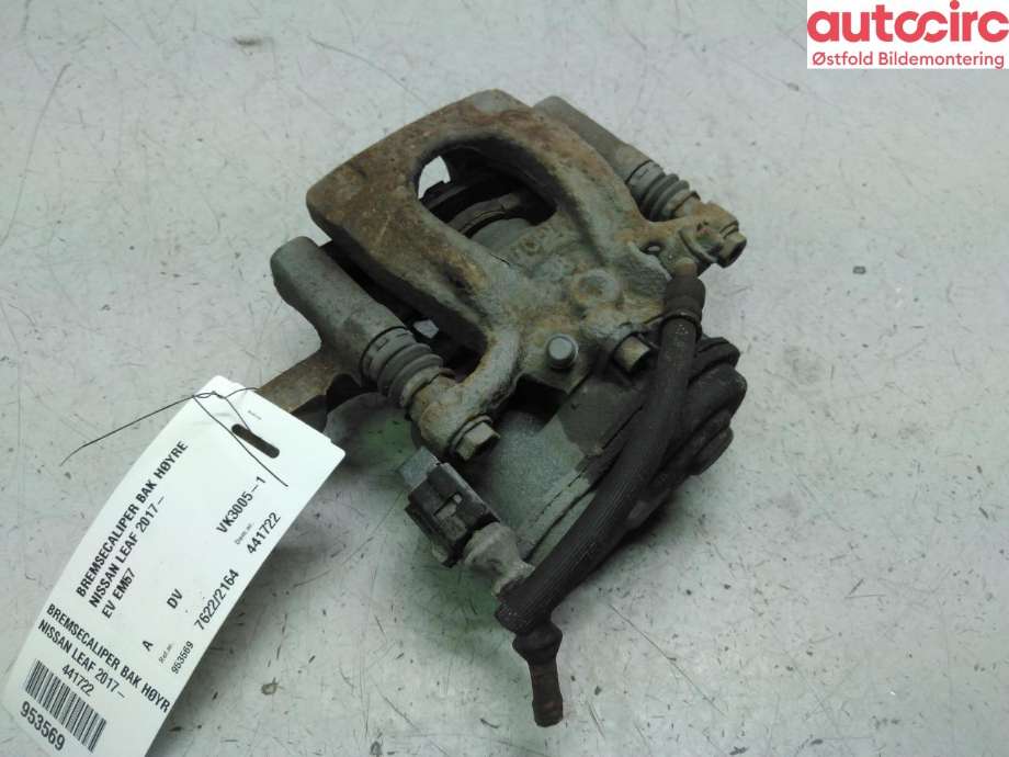 Bremsecaliper høyre bak til Nissan Leaf 2018-->> (Type II)  (NISSAN|440014CA0A|)