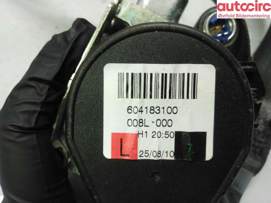 Airbag beltestrammer til Audi A3 2009-2012 (Type II, Fase 2)  (AUDI|8P4 857 705 B|)