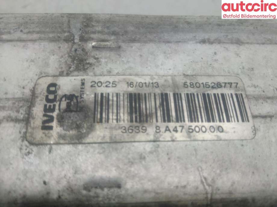 Intercooler til Iveco Daily 2011-2014 (Type V)  (IVECO|)