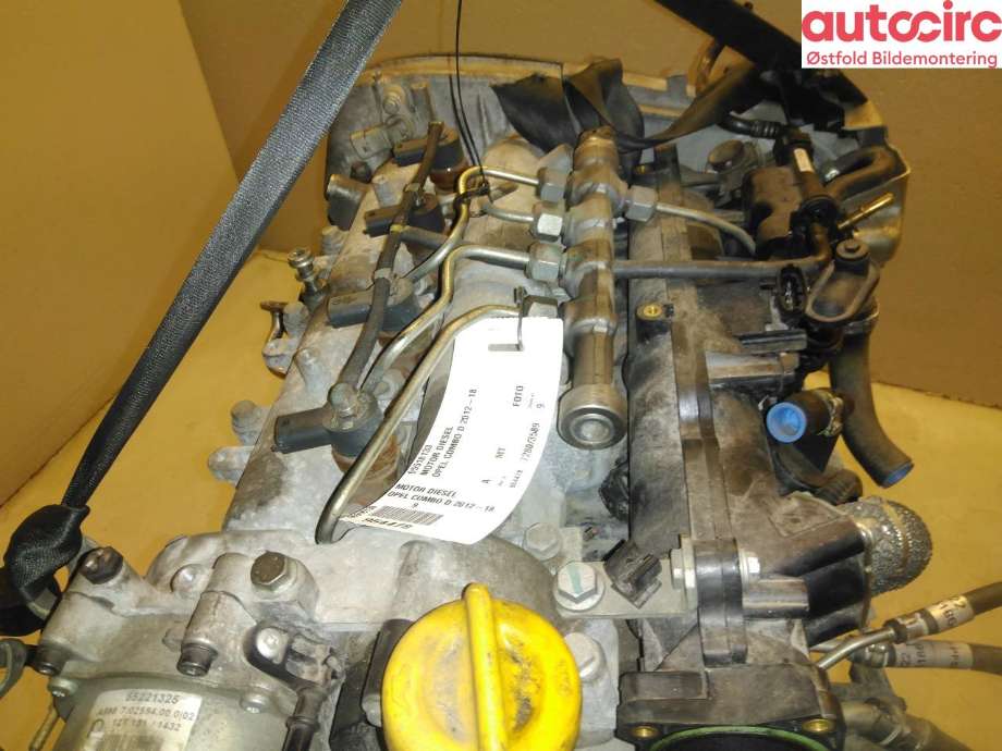 Motor diesel til Opel Combo D 2012-2018  (95518133|A16FDH|)