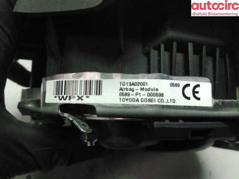 Airbag rattpute til Subaru Outback 2015-2020 (Type V)  (SUBARU|98211AL010VH|)