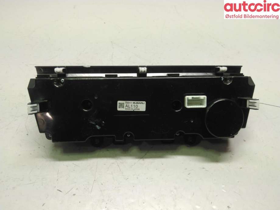 Varmeapparat betjening til Subaru Outback 2015-2020 (Type V)  (SUBARU|72311AL110|)