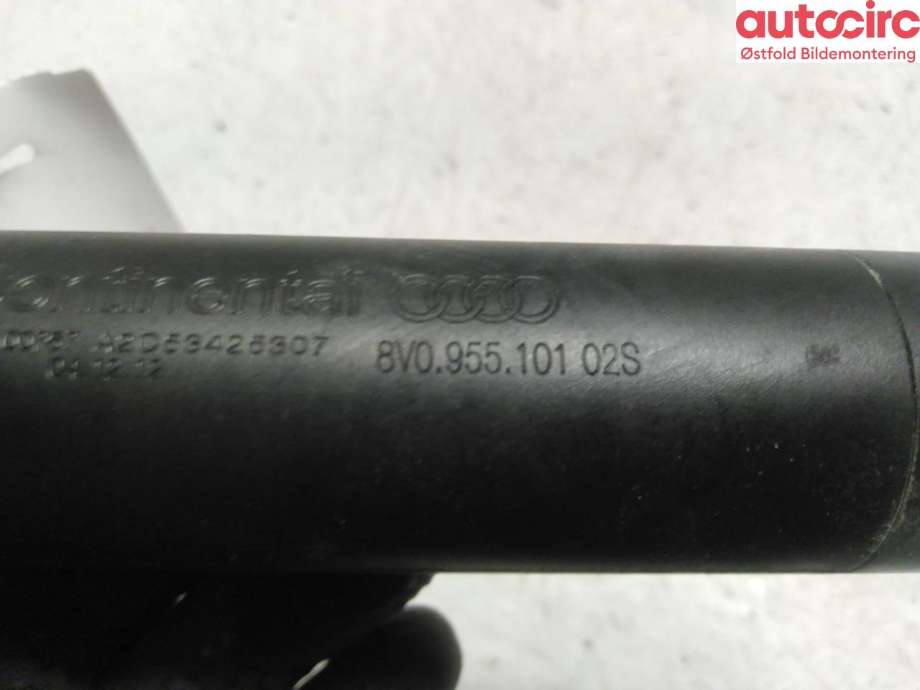 Lyktespylerdyse til Audi A3 2012-2016 (Type III, Fase 1)  (AUDI|8V0 955 101|)