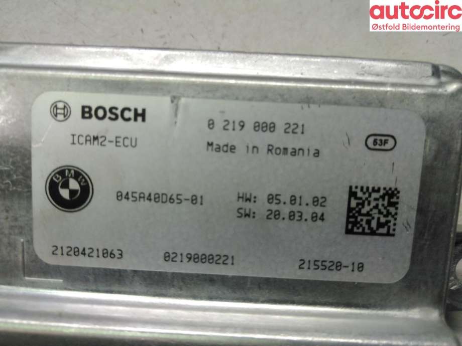 Styreenhet diverse til BMW X7 2018-->> (G07) (G07) (BMW X7 XDRIVE40D|045A40D65-01|66 53 5 A7C 9B0|)