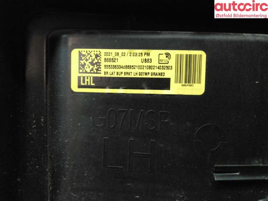 Diverse deler til BMW X7 2018-->> (G07) (G07) (BMW X7 XDRIVE40D|51 12 8 069 903|)