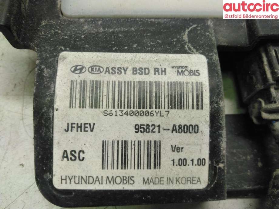 Parkeringssensor bak til Kia Optima 2017-2020 (KIA|95821A8000|)