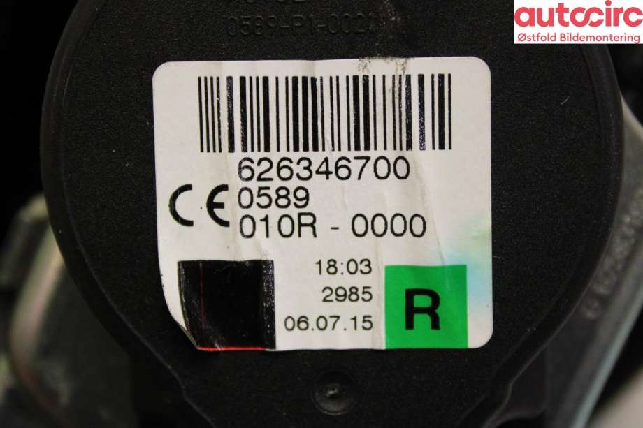 Airbag beltestrammer til VW Passat 2015-2019 (Fase 1) (B8) (B8) (VOLKSWAGEN|)