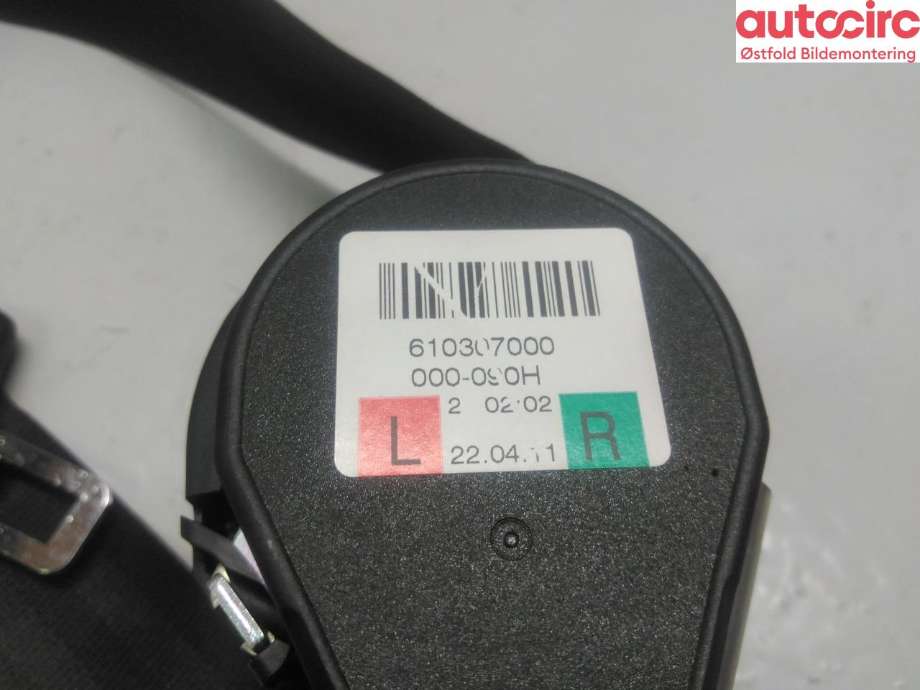 Airbag beltestrammer til Audi A5 2007-2016 (Type I)  (AUDI|8K0 857 805 P|)