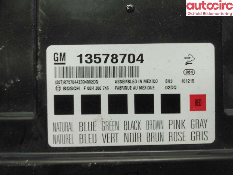 Styreenhet comfort (BCM) til Opel Insignia A 2009-2014  (OPEL|)