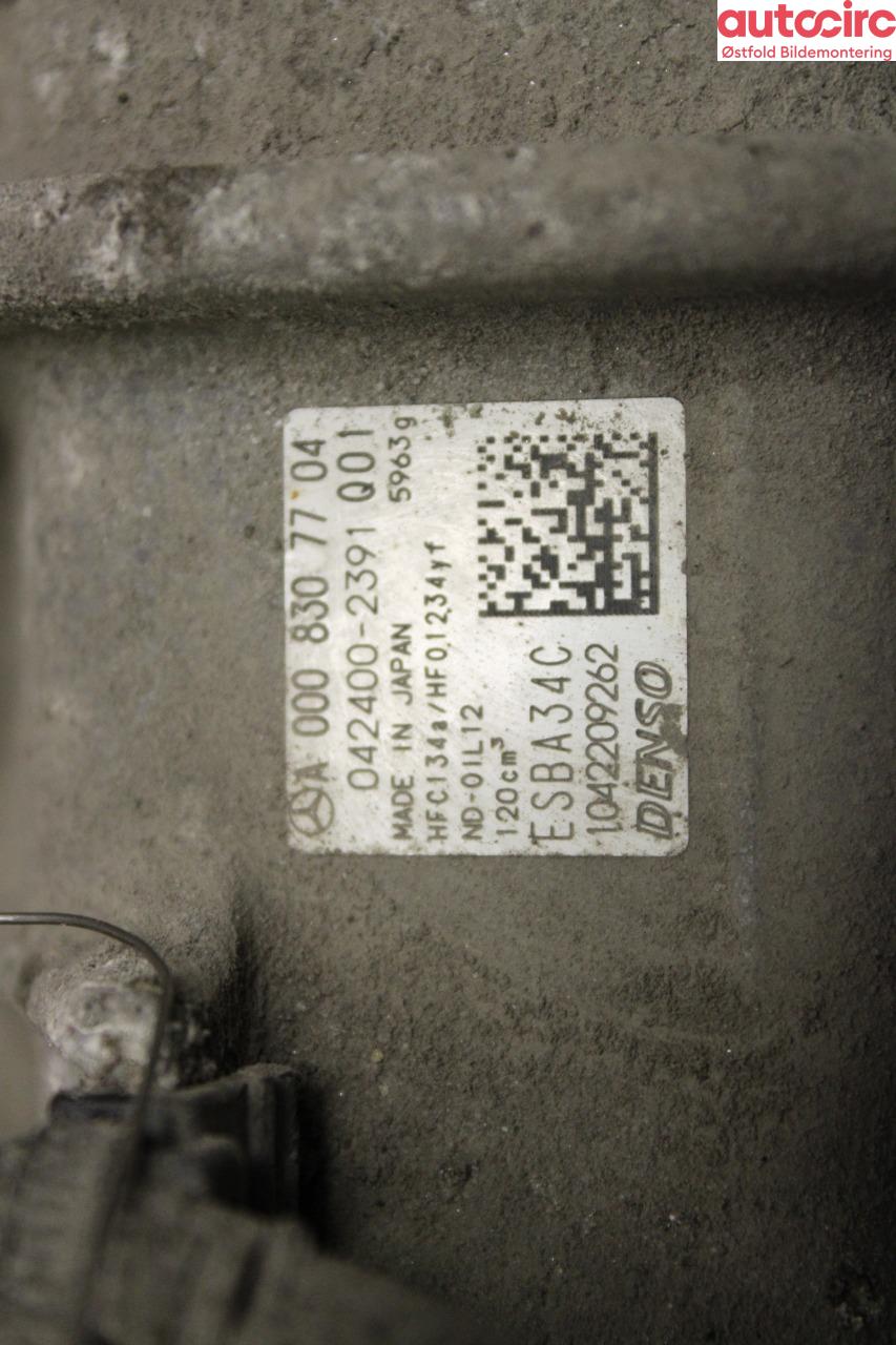 Aircondition kompressor til Mercedes EQB 2022-->>  (MERCEDES|A 000 830 77 04|A 000 830 78 04|)