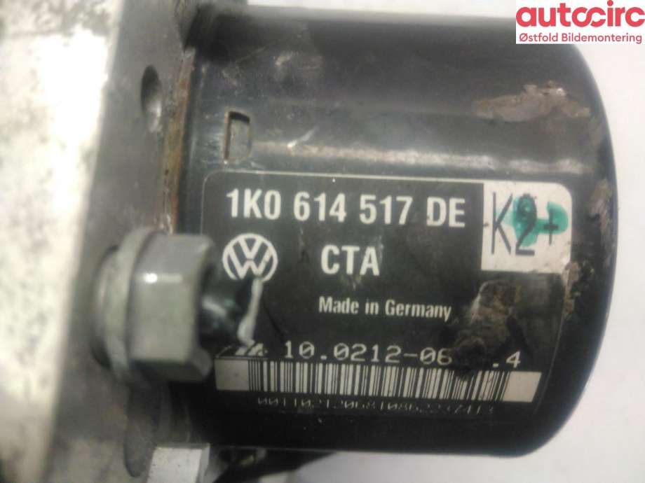 ABS sentral til VW Caddy 2010-2015 (Type III, Fase 2) (VOLKSWAGEN|1K0 614 517 DE|)
