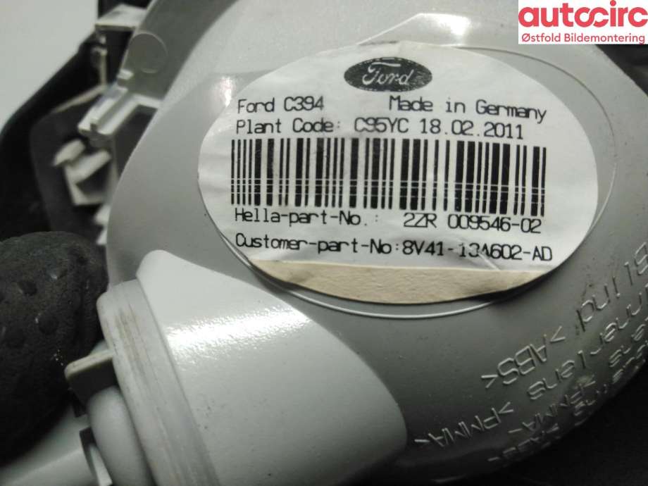 Baklykt høyre indre til Ford Kuga 2008-2012 (Type I)  (FORD|1545446||8V41-13A602-AD)