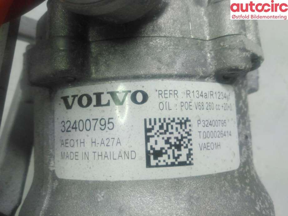 Aircondition kompressor til Volvo XC40 2018-2024 (VOLVO||32400795)