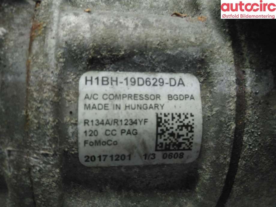 Aircondition kompressor til Ford Fiesta 2017-->> (Type VII)  (FORD|2673870|)