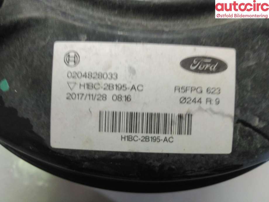 Bremsekraft-forsterker til Ford Fiesta 2017-->> (Type VII)  (FORD|2178157|)