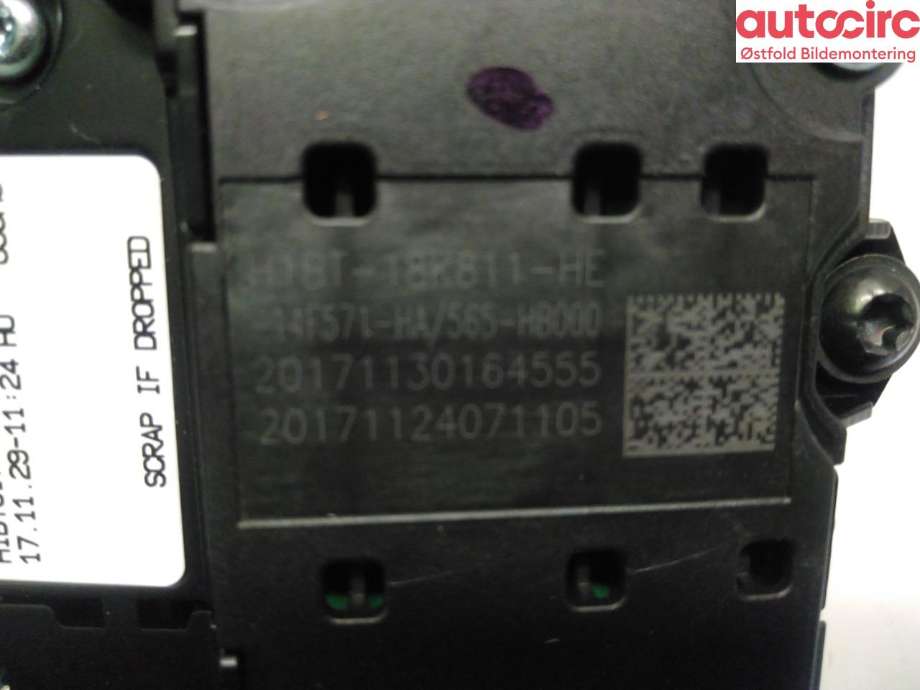 Instrument kjørecomputer til Ford Fiesta 2017-->> (Type VII)  (FORD|2307411||H1BT-188955-GD)