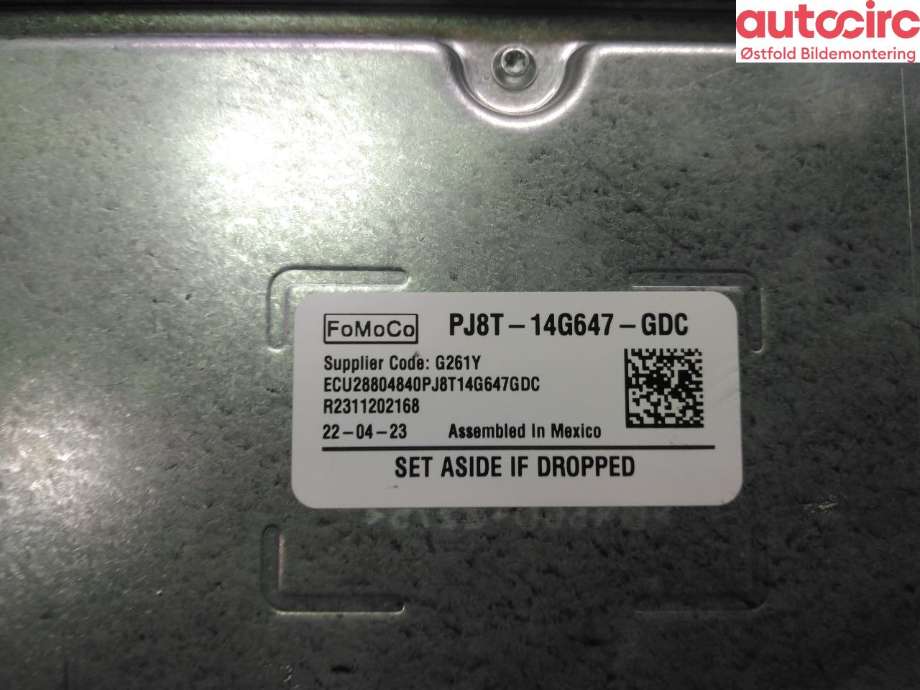 Styreenhet bluetooth til Ford Mustang Mach-e 2020-->>  (FORD (US)|2698509|PJ8T14G647GDC|)