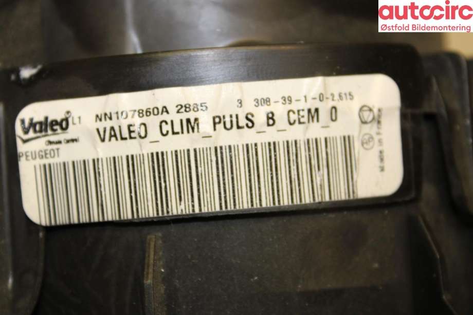 Varmeapparat motor til Peugeot 508 2011-2014 (Type I, Fase 1)  (PEUGEOT|6441 EW|)