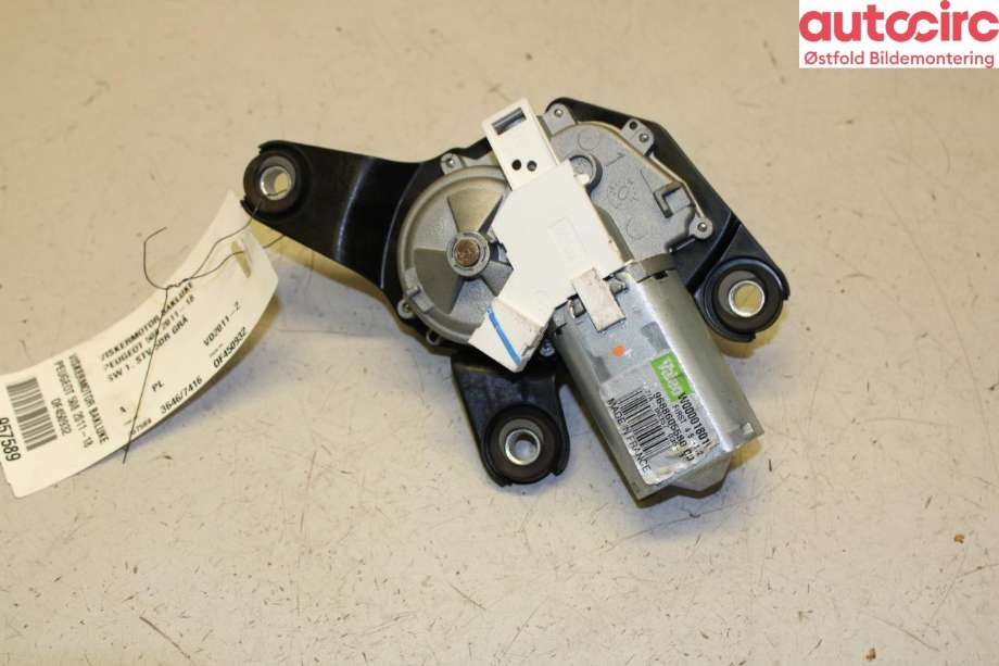 Viskermotor bakrute til Peugeot 508 2011-2014 (Type I, Fase 1)  (PEUGEOT|6405 RX|)