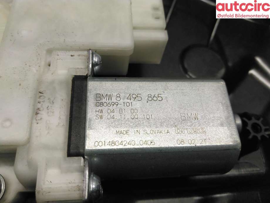 Ruteheis venstre foran til BMW 3-Serie 2018-->> (G20) (G20) (BMW|51 33 8 498 853|51 35 8 495 865|)