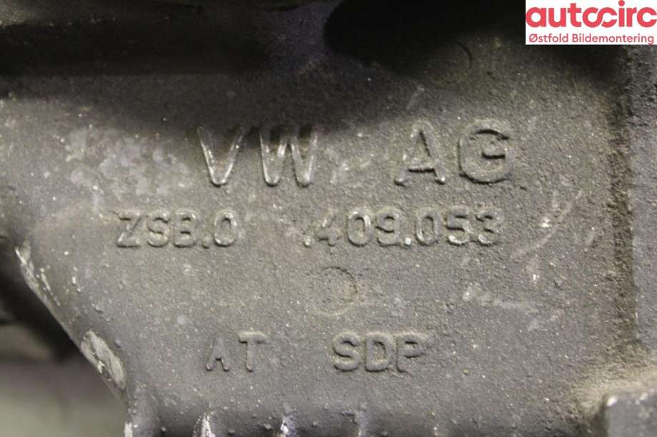 Girkasse 4WD fordelingskasse til VW Caddy 2010-2015 (Type III, Fase 2) (VOLKSWAGEN|0AV 409 053 AE|)