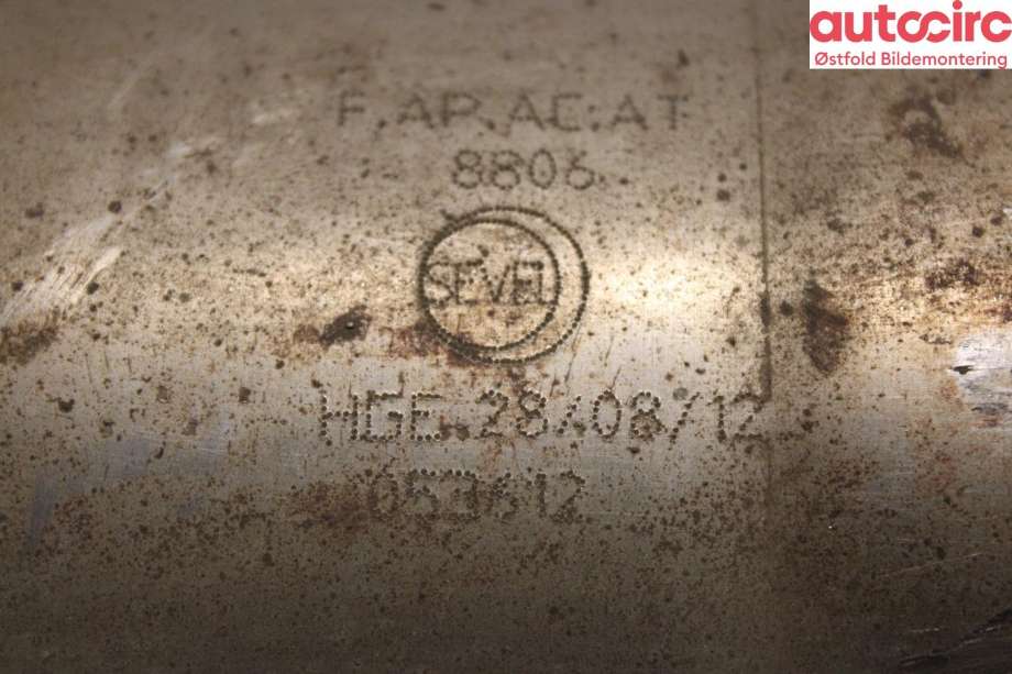 Partikkelfilter til Citroën Jumpy 2007-2016 (Type II)  (CITROEN|)
