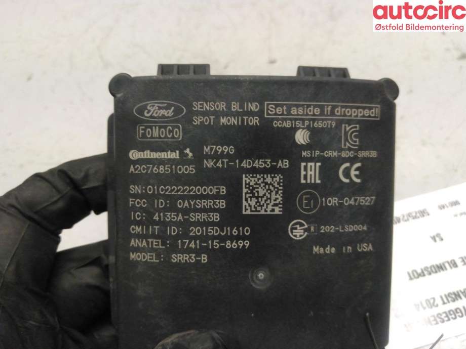 Sensor radar til Ford E-Transit 2022-->> (FORD|2545031||NK4T-14D453-AB)