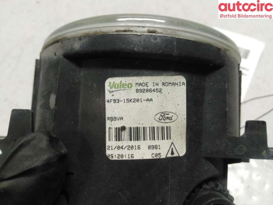 Tåkelykt venstre foran til Ford Transit Custom 2013-2023 (Type I)  (FORD|4550597|)