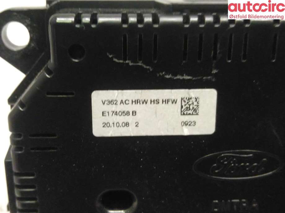 Varmeapparat betjening til Ford Transit 2014-->>  (FORD|2473887|)