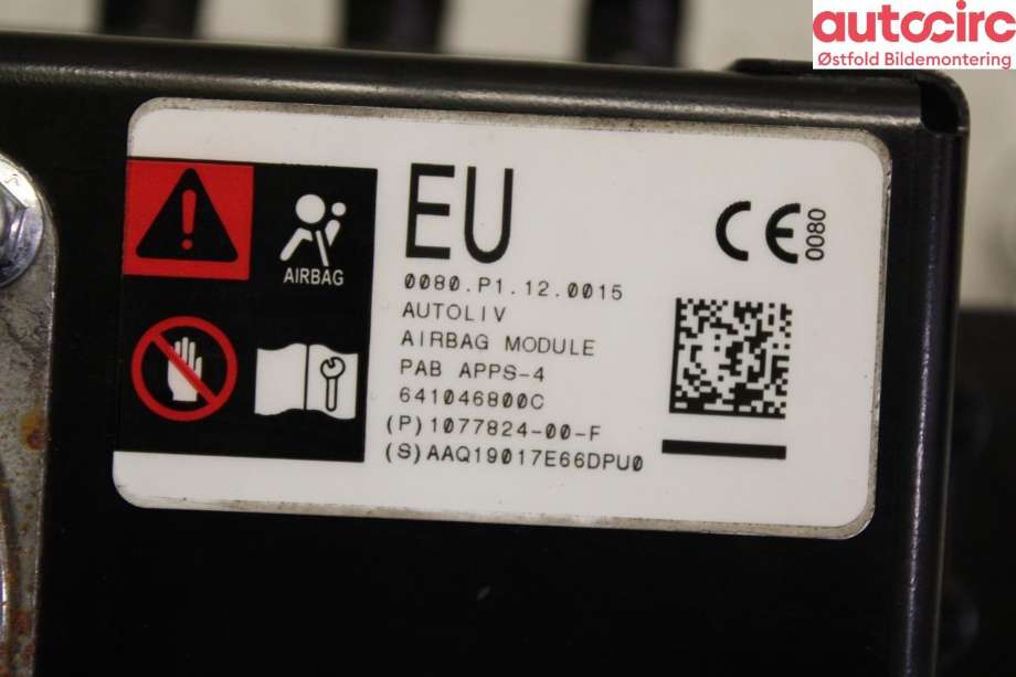 Airbag passasjer til Tesla Model 3 2018-2023 (Fase 1)  (TESLA|077824-00-F|)