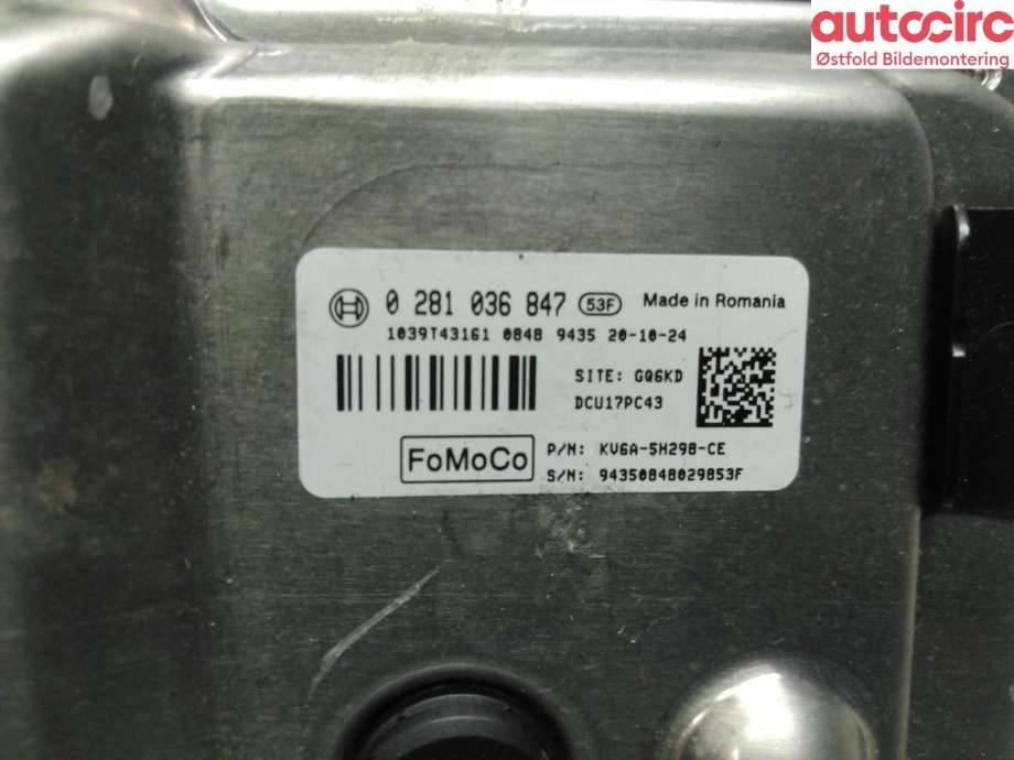 Styreenhet diverse til Ford Transit 2014-->>  (FORD|2598311||KV6A-5H298-CE)