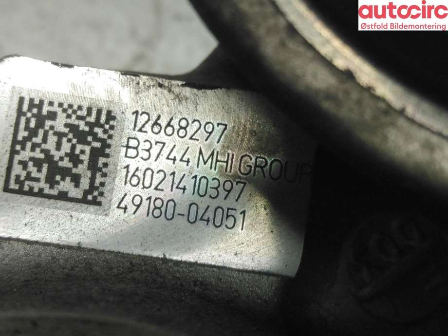 Turbo til Opel Astra K 2015-->>  (OPEL|25202345|12657396|)
