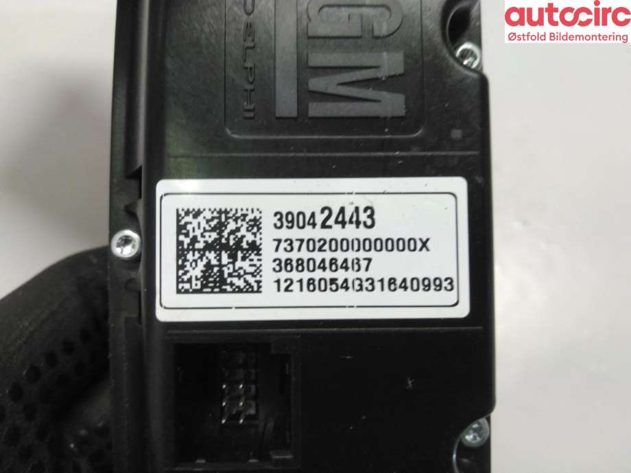 Varmeapparat betjening til Opel Astra K 2015-->>  (OPEL|39042443|)