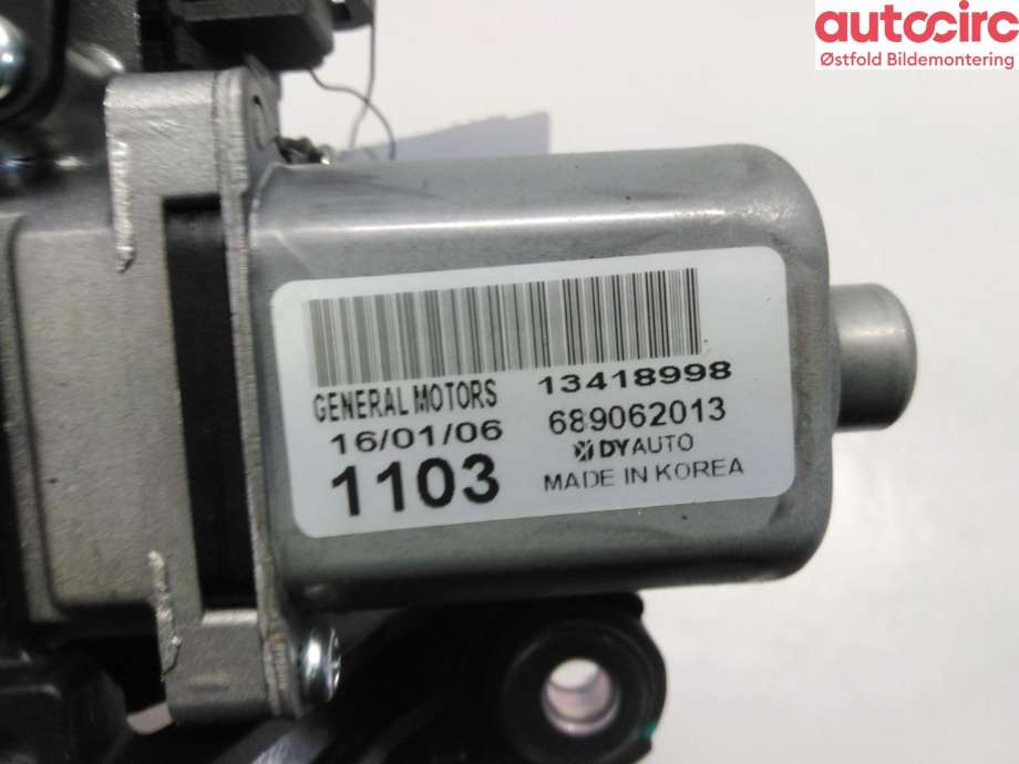 Viskermotor bakrute til Opel Astra K 2015-->>  (OPEL|13418998|YR00003780|)