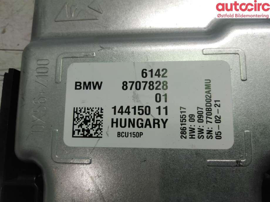 Styreenhet batteri til BMW 3-Serie 2018-->> (G20) (G20) (BMW|61 42 8 707 828|)