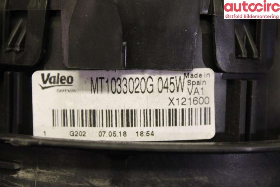 Varmeapparat motor til Nissan Leaf 2018-->> (Type II)  (NISSAN|272264FA0A|)